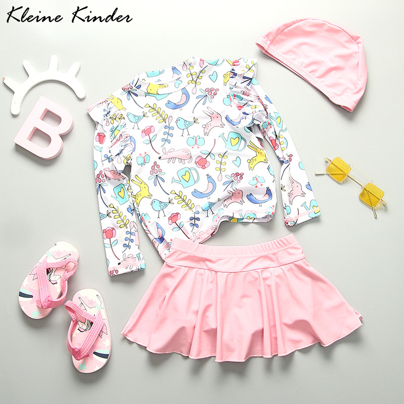 Baby Swimwear Uv - Cartoon Swimwear for Girls 2024 Fashion