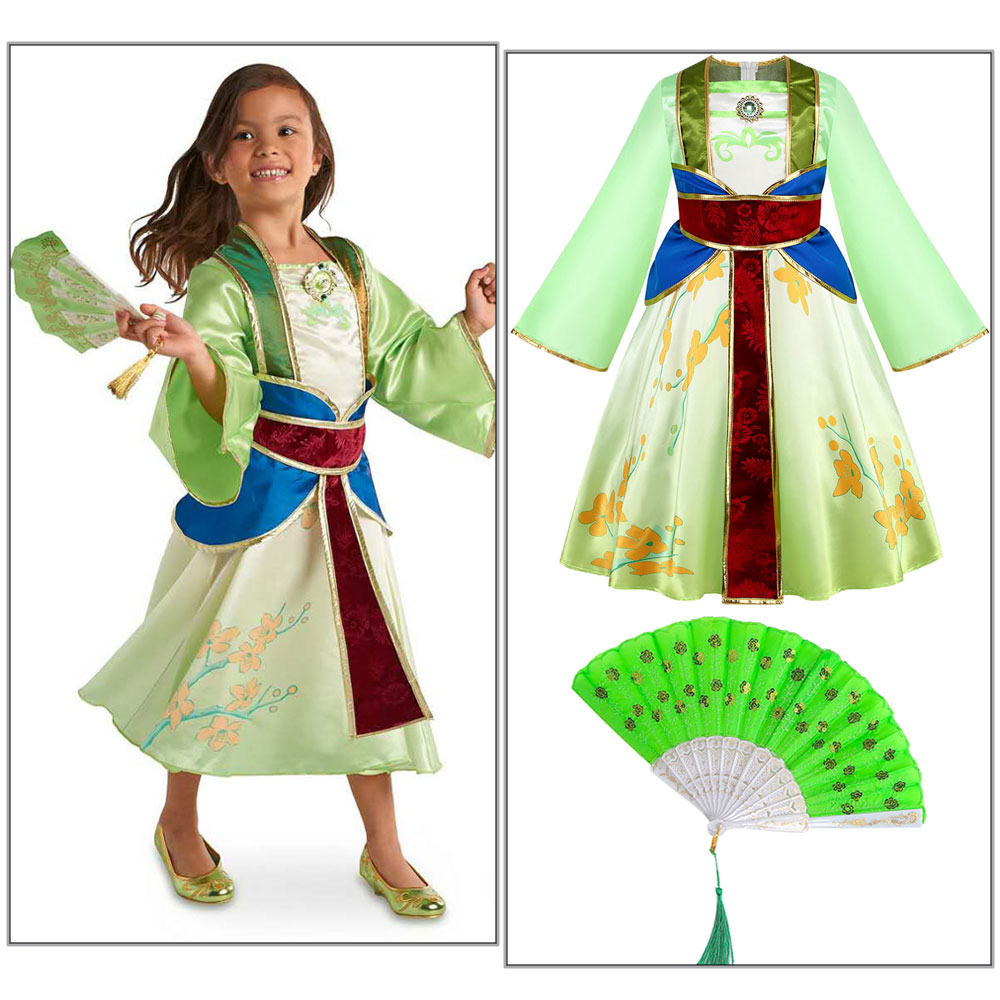 Baby Clothing Usa - Carnival Cosplay Halloween Baby Girls Mulan