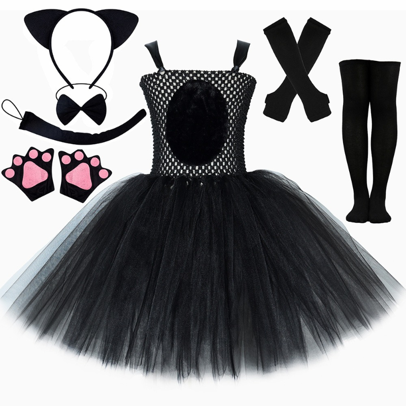 Baby Tutu Skirt - Girls for Black Panther Cat Tutu