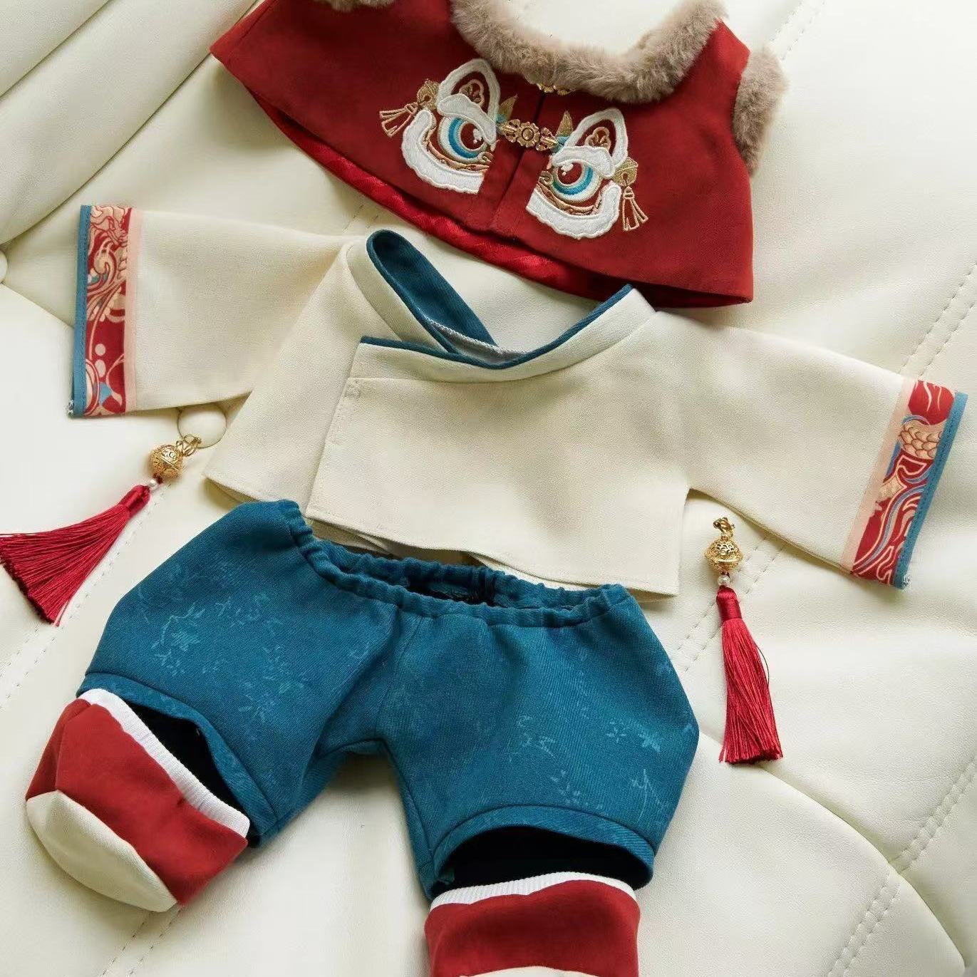 Baby Clothing Usa - 40cm doll new New Year's clothing,
