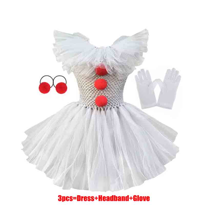2026 Halloween Evil Clown Tutu - огляд і ціна Baby Tutu Skirt