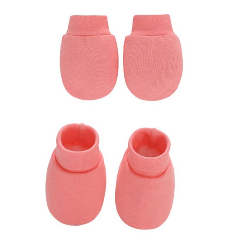 Baby Soft Cotton Gloves Foot C - огляд і ціна Baby Mittens Scratch