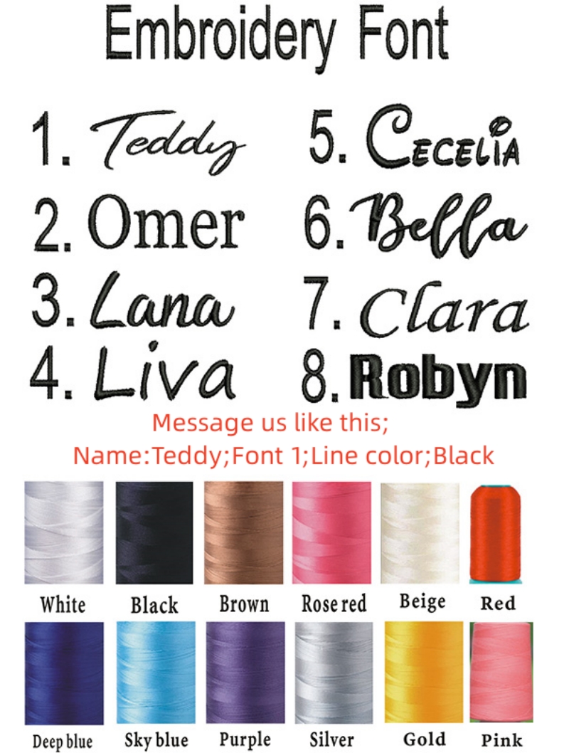 Personalised Embroidery Childr - огляд і ціна Baby Clothing Names