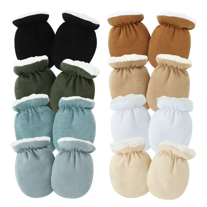 Warm Wool Newborn Mittens for  - огляд і ціна Baby Mittens Scratch