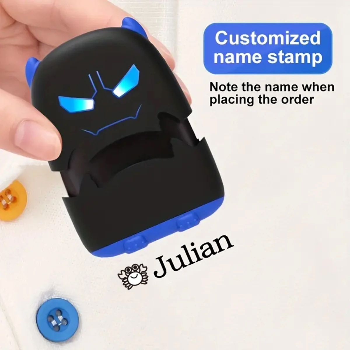 Customized Name Stamp Paints P - огляд і ціна Baby Clothing Names