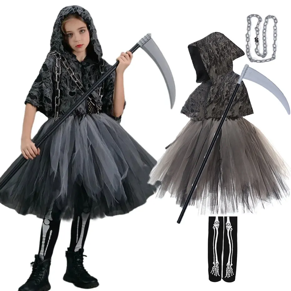 Kids Halloween Cosplay Scary D - огляд і ціна Baby Tutu Skirt