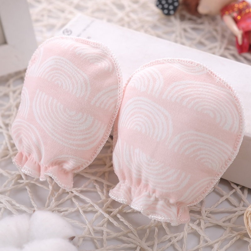 100% Cotton Newborn Mittens Co - огляд і ціна Baby Mittens Scratch