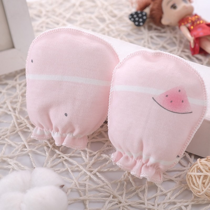 100% Cotton Newborn Mittens Co - огляд і ціна Baby Mittens Scratch