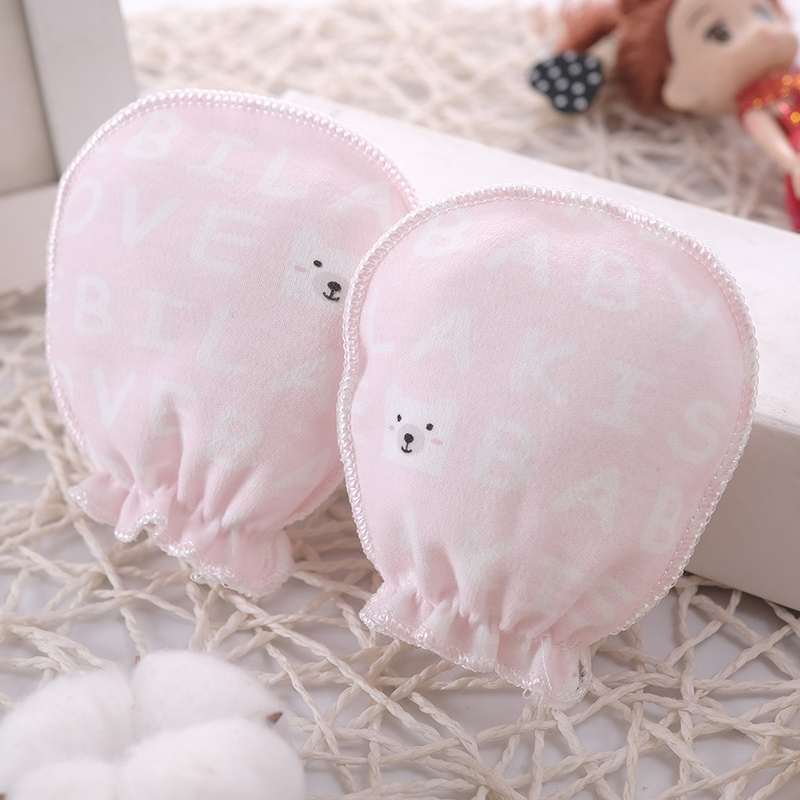 100% Cotton Newborn Mittens Co - огляд і ціна Baby Mittens Scratch