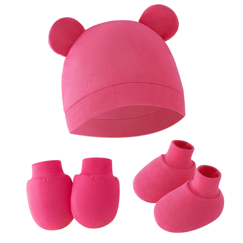 Cute Baby Hat Newborn Bonnet G - огляд і ціна Baby Mittens Scratch