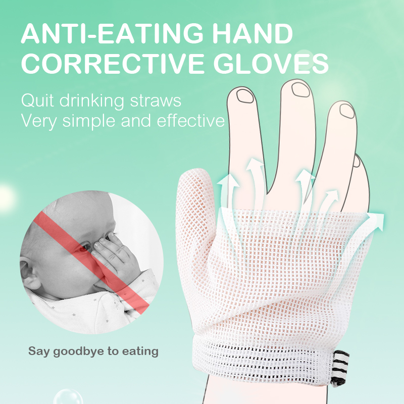 Baby Anti-eating Hand Gloves B - огляд і ціна Baby Mittens Scratch
