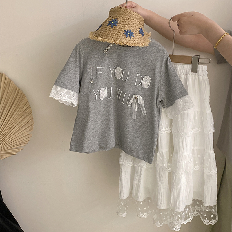 Girls Suit 2025 Summer New Chi - огляд і ціна Baby Clothing Yarn