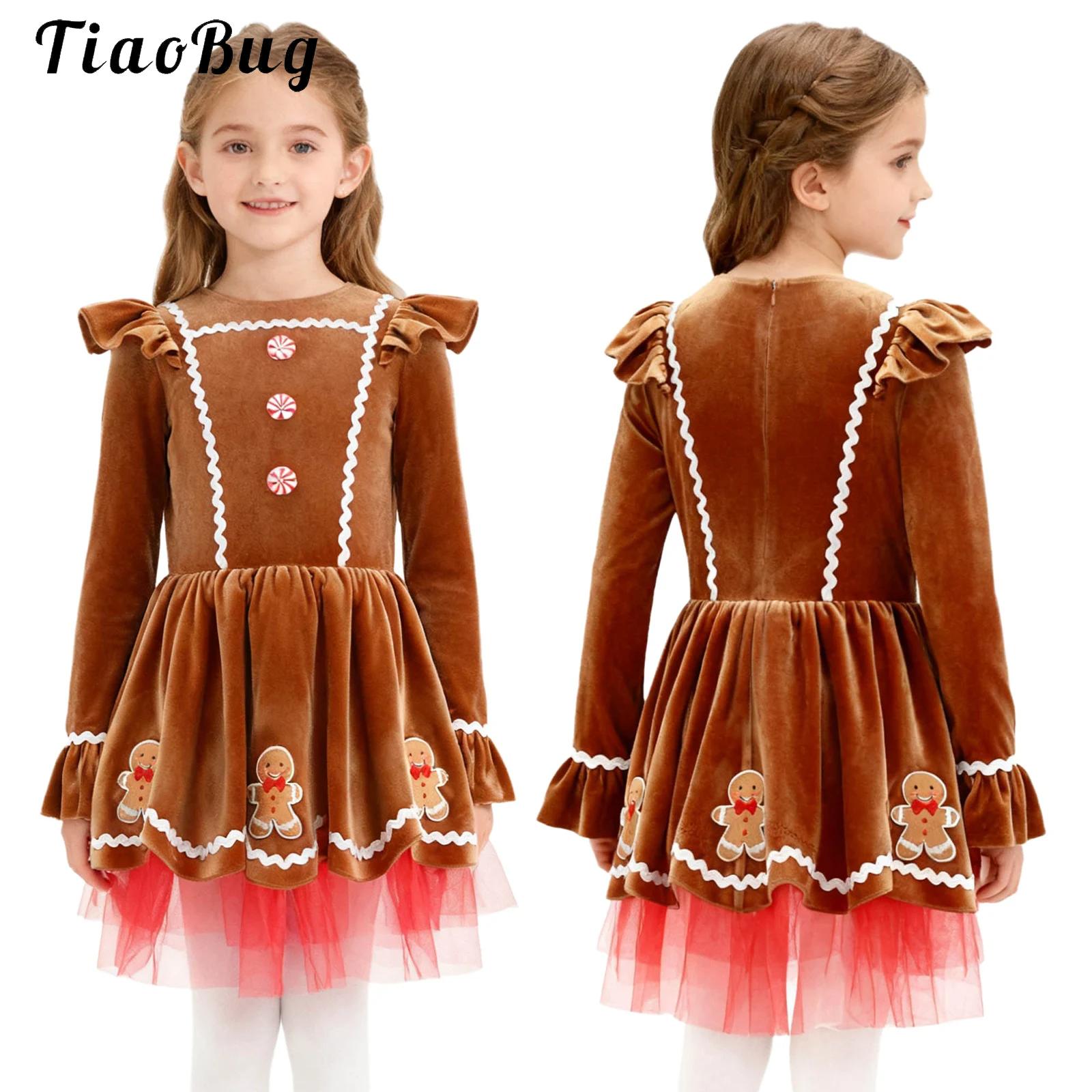 Girls Gingerbread Costume Cute - огляд і ціна Baby Tutu Skirt