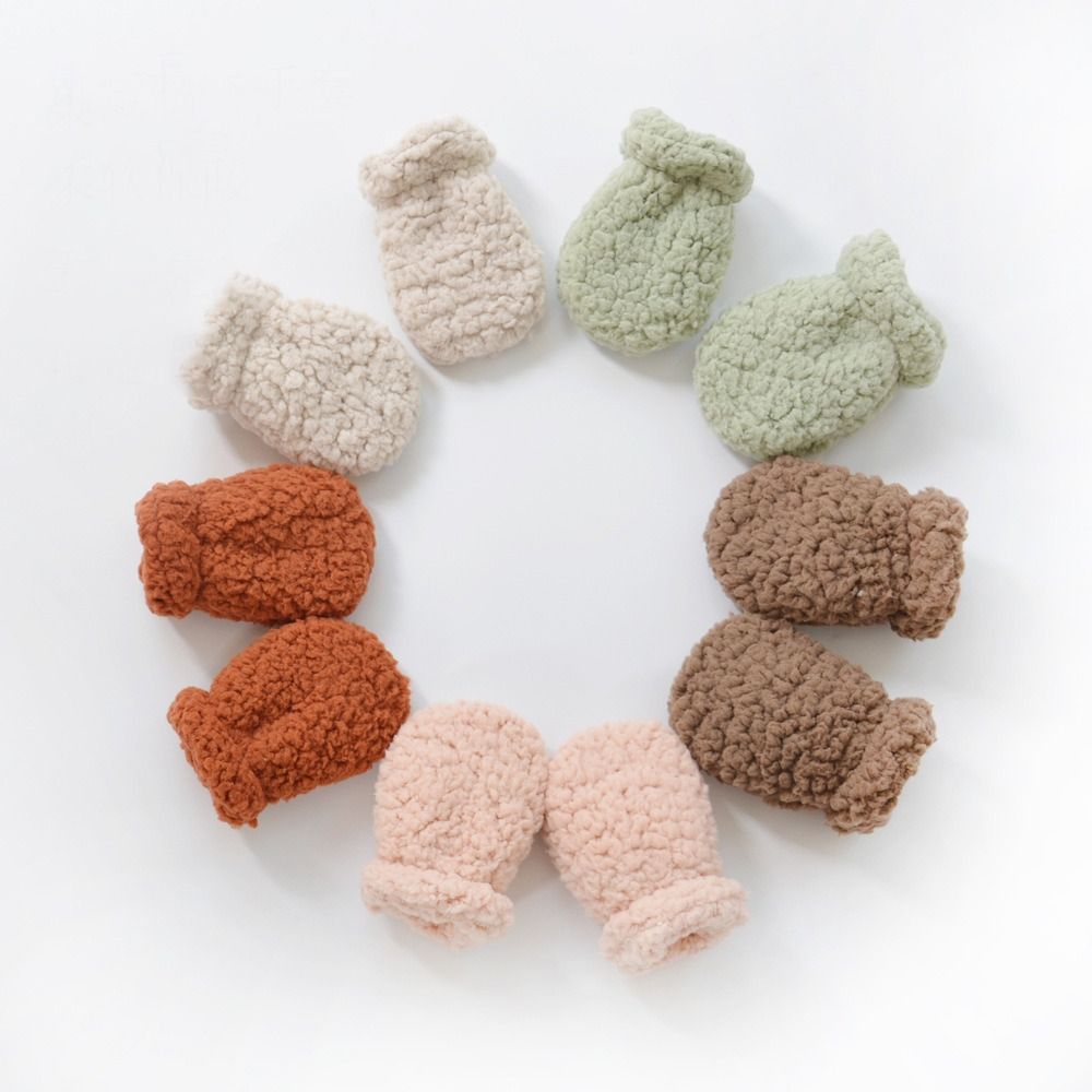 Plush Fleece Toddler Hand Warm - огляд і ціна Baby Mittens Scratch
