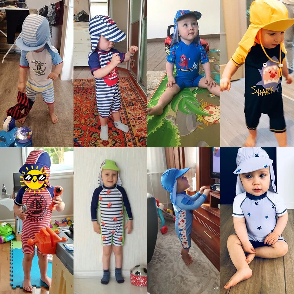 Swimsuit Baby Boy UPF50+ Infan - огляд і ціна Baby Swimwear Uv