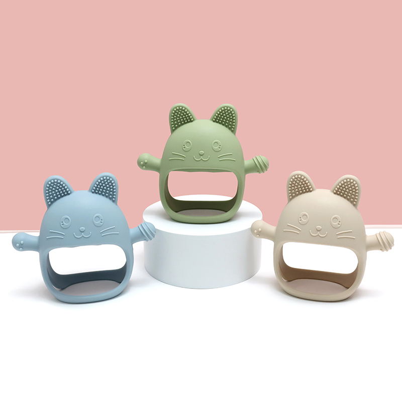 Food Grade Baby Silicone Glove - огляд і ціна Baby Mittens Scratch
