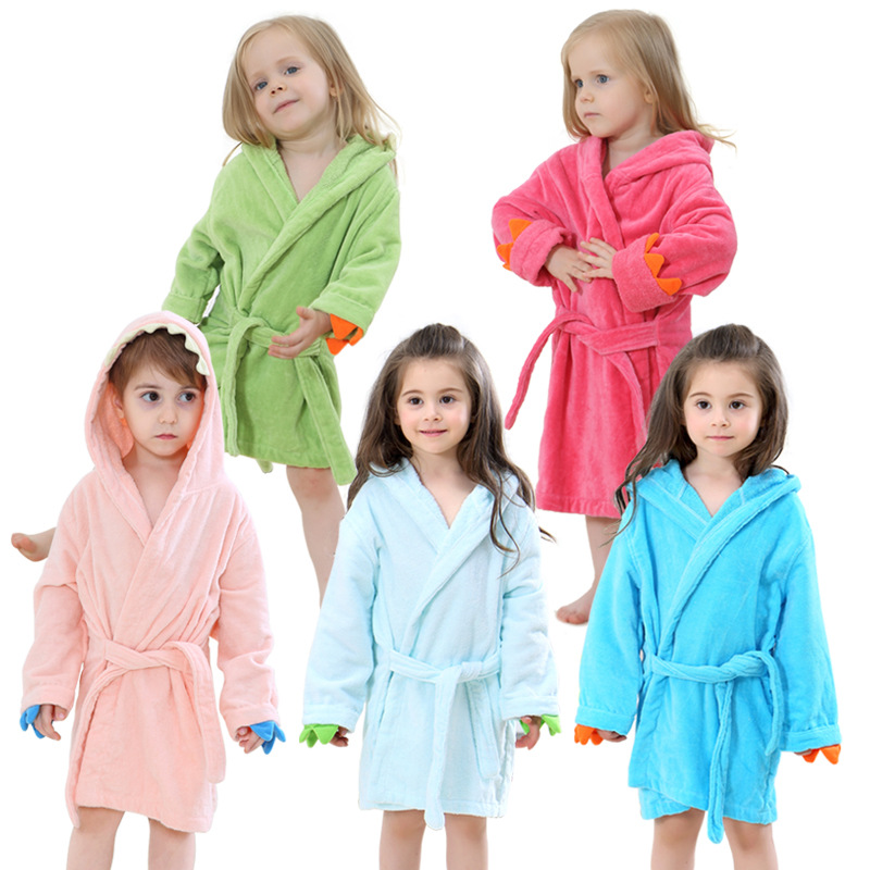 Children's Bathrobe Hooded Dra - огляд і ціна Baby Clothing Factory Shop