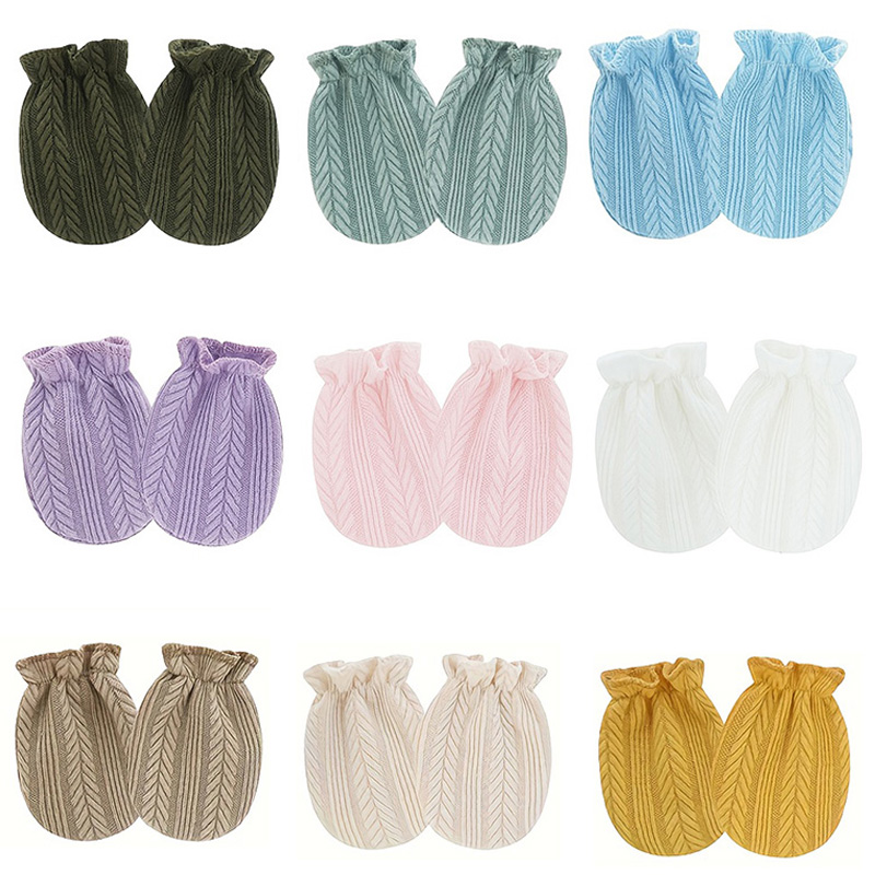 6 Pairs/lot Newborn Gloves Sol - огляд і ціна Baby Mittens Scratch